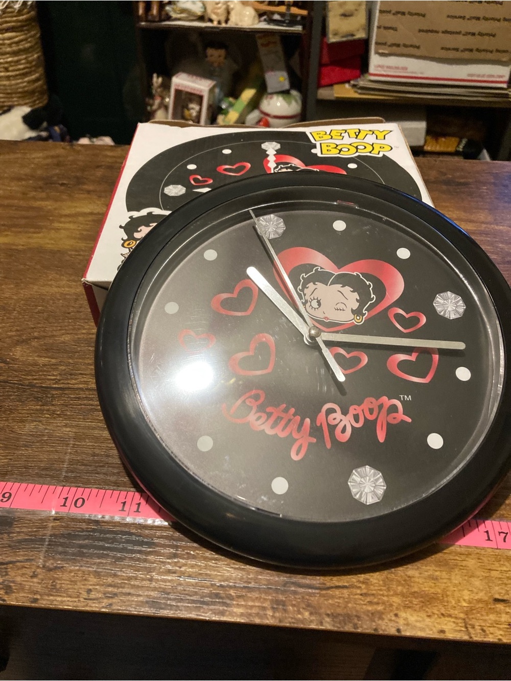 Betty Boop wall clock